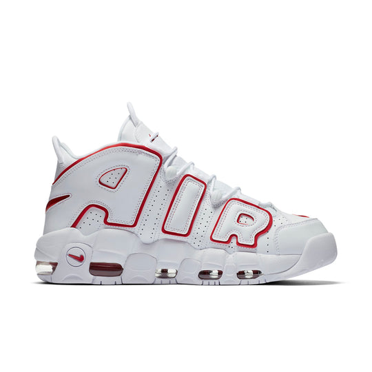 Nike Air More Uptempo 'White Varsity Red'