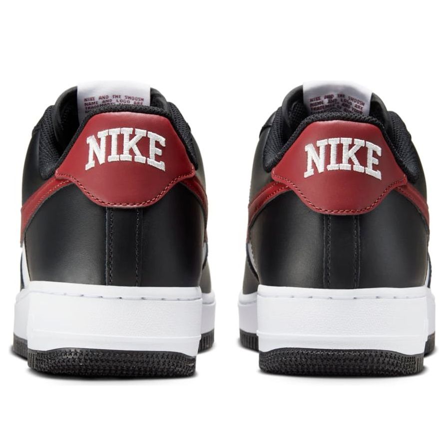 Nike Air Force 1 '07 'Black White Red