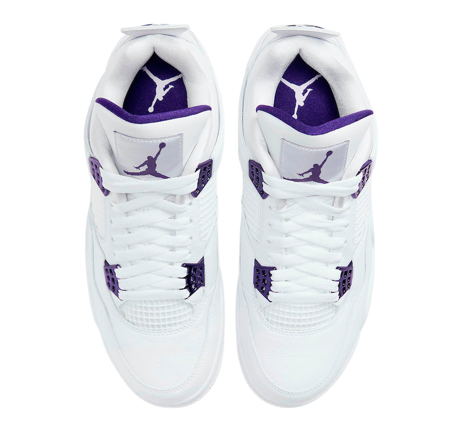 Jordan 4 retro metallic purple