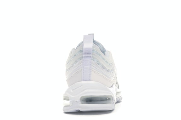 Nike air max 97'Triple White Wolf